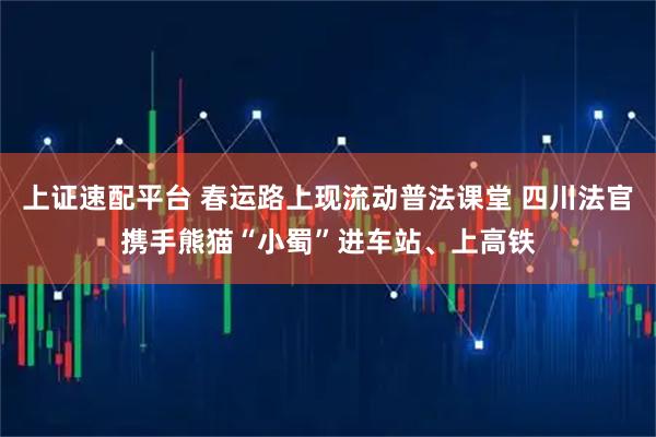 上证速配平台 春运路上现流动普法课堂 四川法官携手熊猫“小蜀”进车站、上高铁